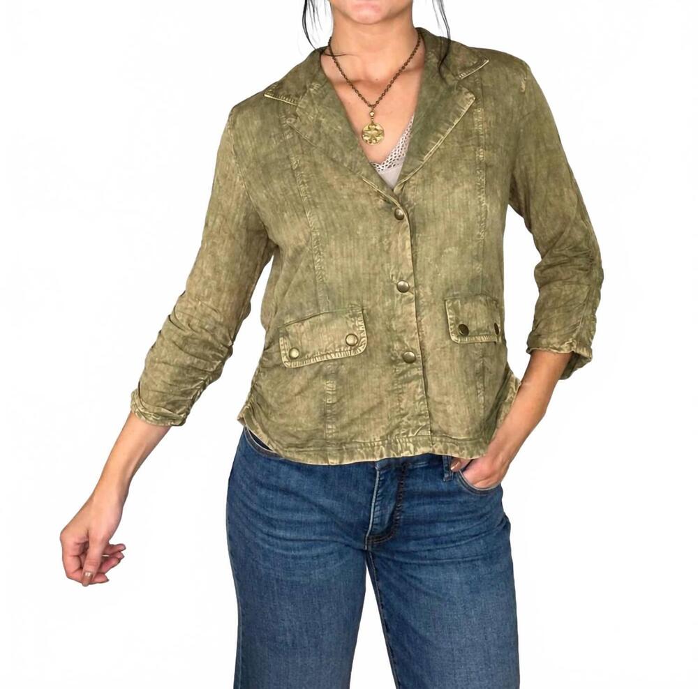 NEW TRU LUXE notched lapel jacket in camel